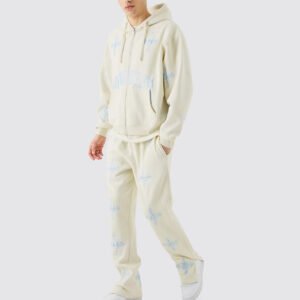 Full Zipper Hoodie with Pants