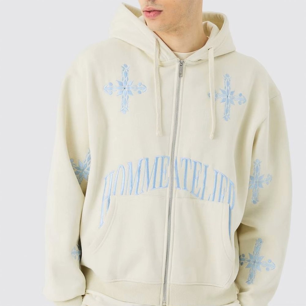 Full Zipper Hoodie with Pants