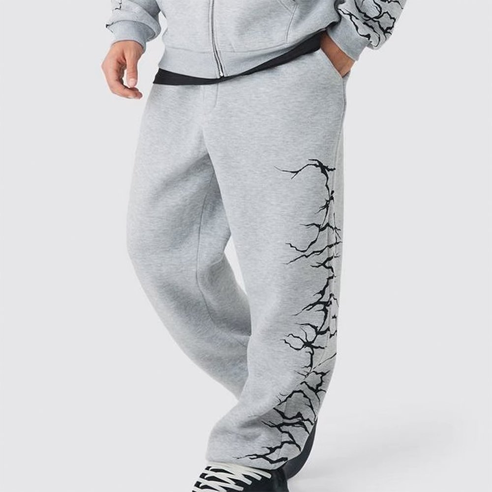 Cotton Polyester Winter Tracksuits (Full Zipper Hoodie with Pants