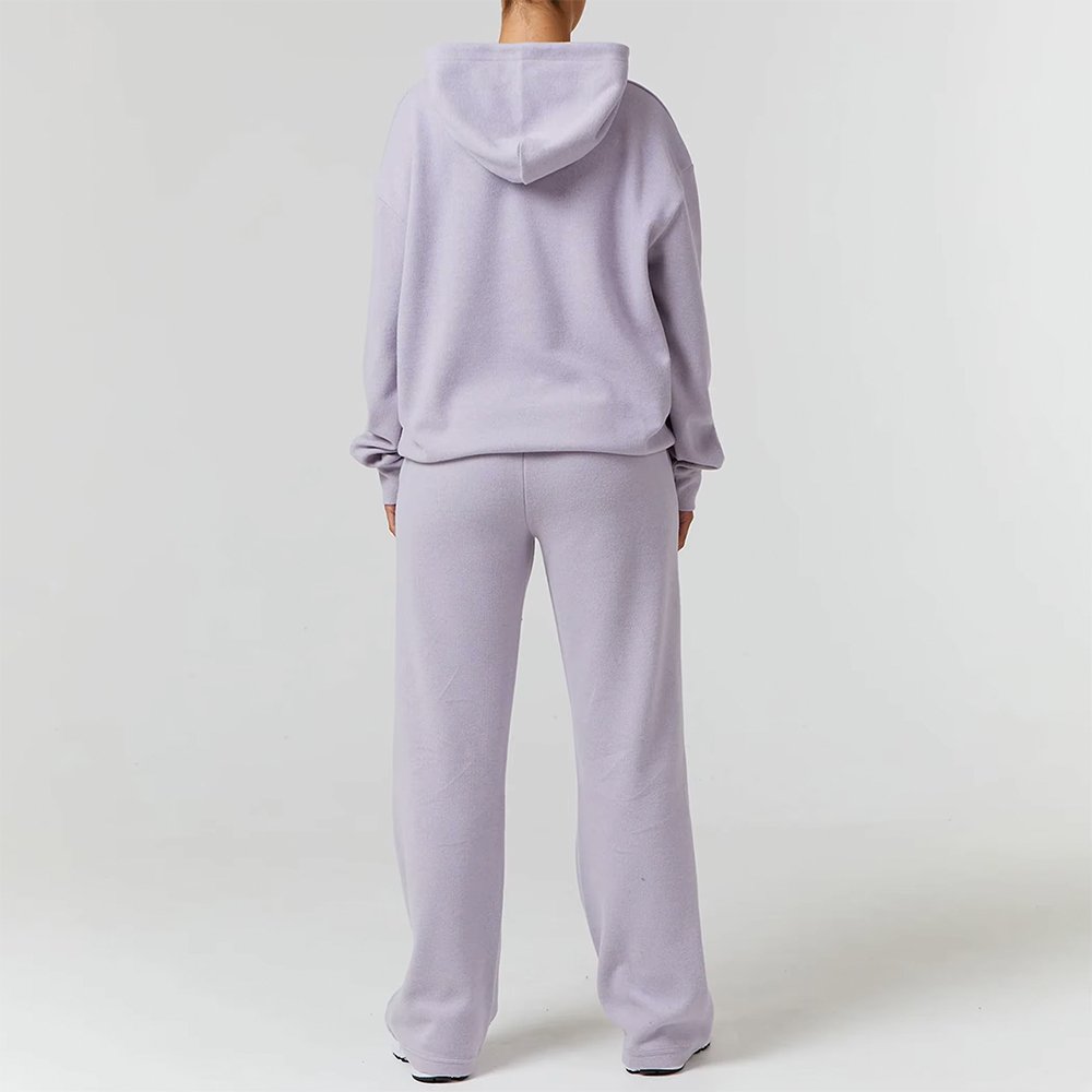 Women 100% Cotton Tracksuits (Pullover Hoodie with sweatpants) - Image 5