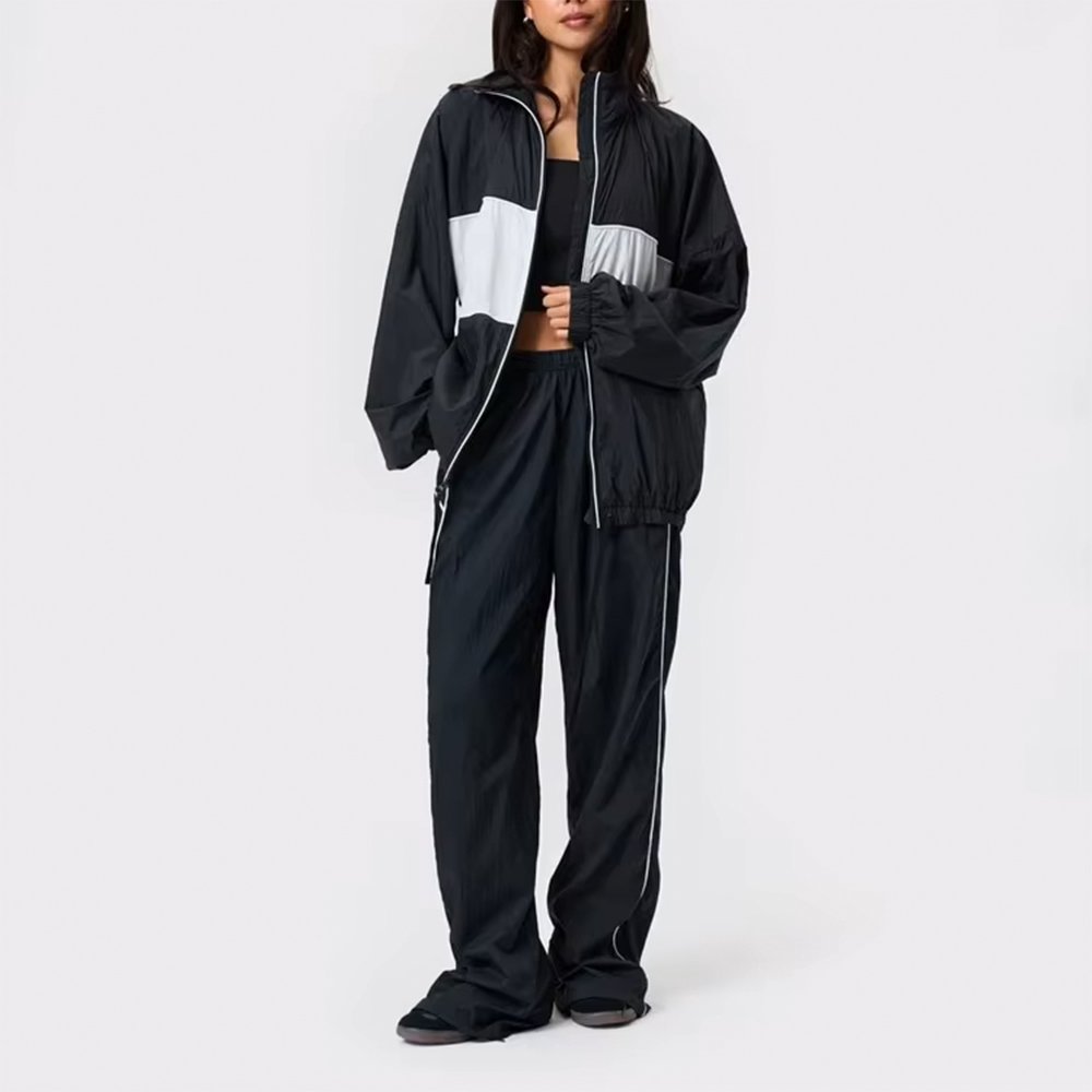 Women Polyester Nylon Jogging Suits - Image 2